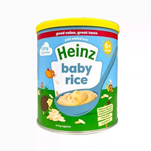 Heinz 6 Plus Months First Steps dinner Baby Rice with ...