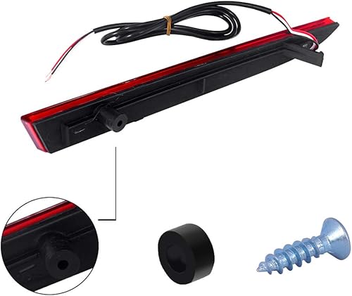 Miniatura 3 de GTINTHEBOX Lentes rojas LED para freno trasero, antiniebla, luces reflectoras para Chevrolet Camaro Traverse 2016-2020, Pontiac G8 2008 2009,