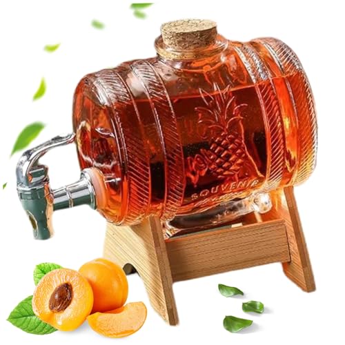 Distributeur de boissons avec support en liège de 1000 ml - 2