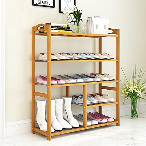 Étagère à chaussures en bambou pour optimiser le rangement du placard de chambre - 6
