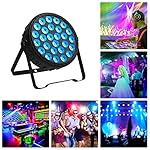 LED Par Light RGBW 160W Led Stage Lights Remote & DMX Controlled Sound Activated Auto Play 8/4 Channel Uplights for Events Wedding Halloween Birthday Party Dance Stage Lighting (12 Packs) - Image 4