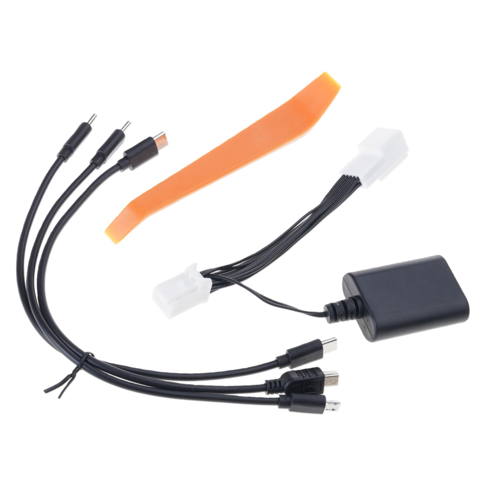 Adaptador de 10 pines Alksubbm para eliminar cables largos en salpicadero 7