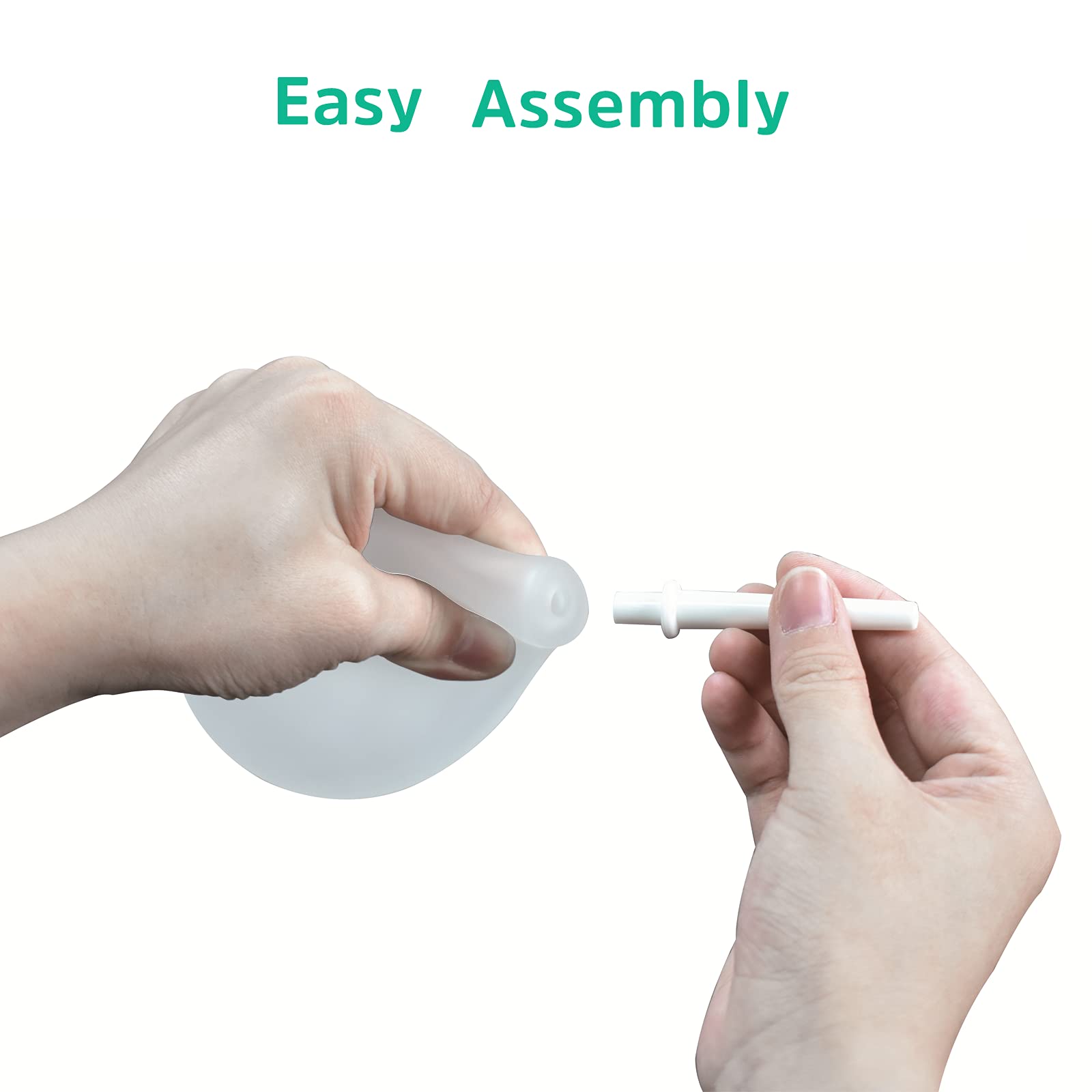 Buy Clear Silicone Enema Bulb Anal Douche Kit for Colon Cleansing Men