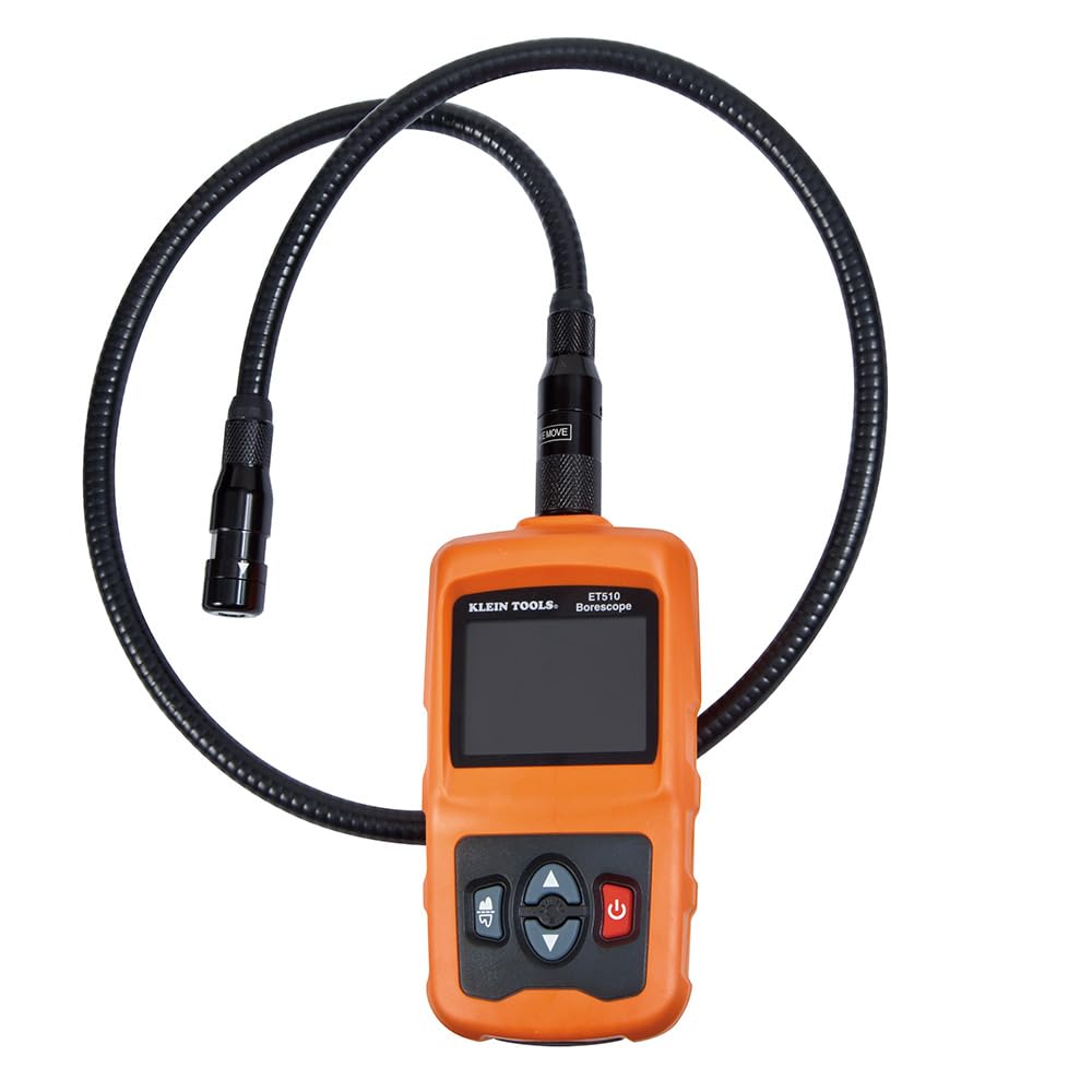Endoscope ET510 Klein Tools avec écran pour inspection de canalisation