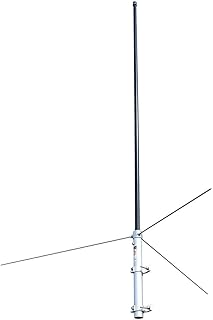 Tram 1487-B 134 MHz to 174 MHz VHF 4.5 dBd Gain Tunable Black Base Antenna