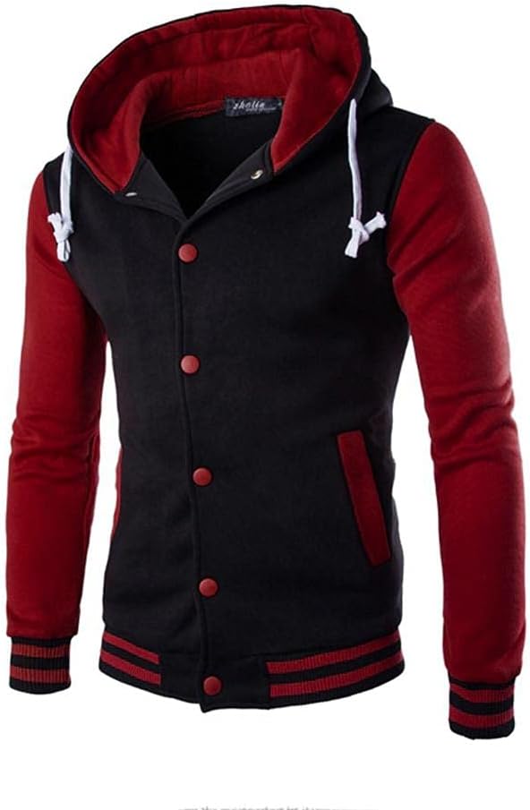 CCOOfhhc Sommerjacke Herren - Leichte Sweatjacke Mit Kapuze Oversized