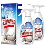 Spray smacchiatore ad alta efficacia, efficace contro le macchie ostinate sui muri, adatto per legno, piastrelle, tessuti, bagni e cucine.