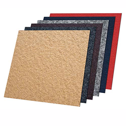 Comfort Teppichfliesen Nadelfilz | grau | selbstklebend | 1m²