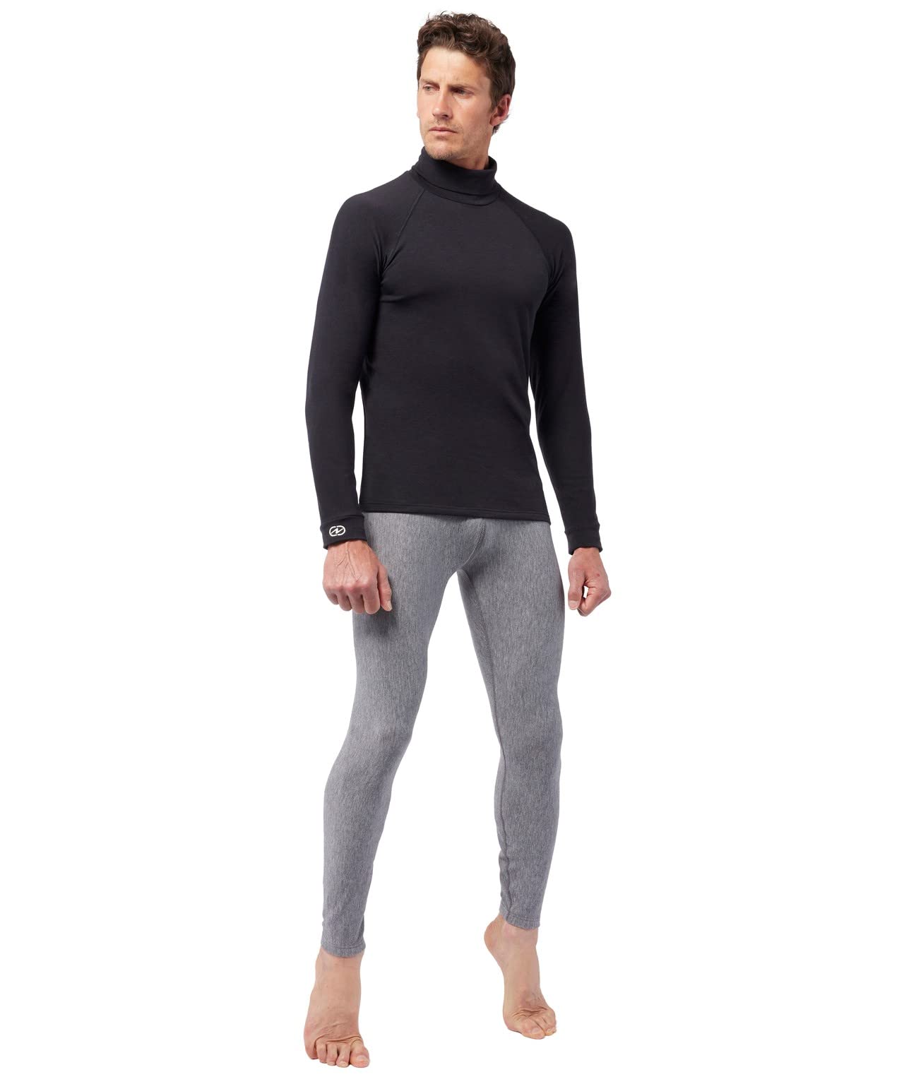 Maglietta dolcevita Comfort Thermolactyl 4 Uomo, Noir, S