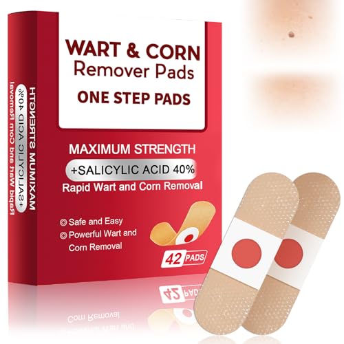 #VerdientProvisionen<br>42 StüCk Warzenpflaster Fuss Hautpflegepflaster FüR Raue Hautstellen Salicylsäure Pflaster Reduzieren Sie Hautunebenheiten Lokalisierte VorwöLbungen Lindern Geeignet FüR HäNde Und FüßE