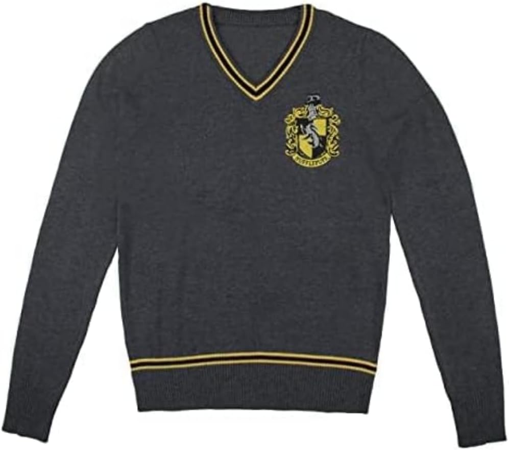 Cinereplicas Harry Potter - Hogwarts Sweater Gryffindor/Slytherin/Ravenclaw/Hufflepuff - XS/S/M/L/XL - Official License