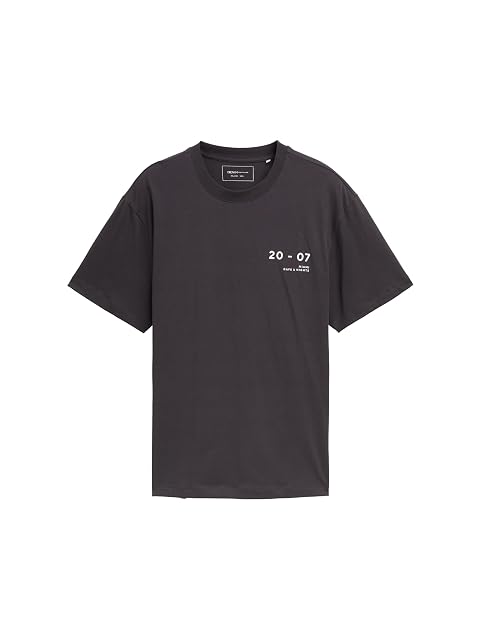 TOM TAILOR Denim T-shirt męski, 29476 – Coal Grey, L