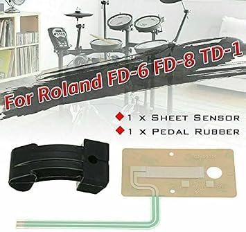 Sheet Sensor Pedal Rubber Actuator For Roland FD-8 Drum Hi Hat Pedal Rubber Part Circuit TD4 9 11 15 17