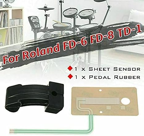 Sheet Sensor Pedal Rubber Actuator For Roland FD-8 Drum Hi Hat Pedal Rubber Part Circuit TD4 9 11 15 17