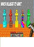  WHICH to SAVE DIAMOND VILLAGER or LAVA VILLAGER or GOLD VILLAGER or RAINBOW VILLAGER in Minecraft (English Edition)