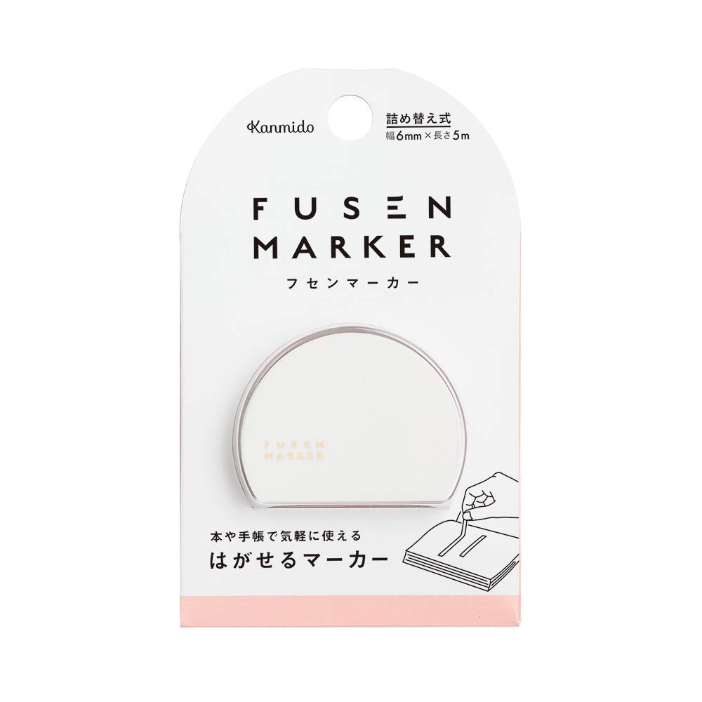 Kanmido FM-1002 Fusen Marker Color Pink : Office Products