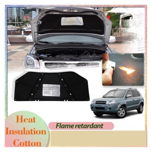 Isolant capot Hyundai Tucson JM 2005-2009 style B