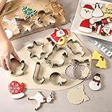 Zoom IMG-2 stampi biscotti natale 24 pezzi Zoom IMG-2 stampi biscotti natale 24 pezzi