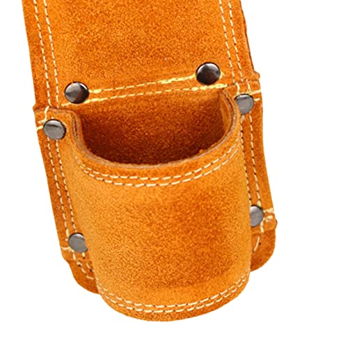Étui de poche fait main en cuir pour marteau et clé de menuiserie - 2