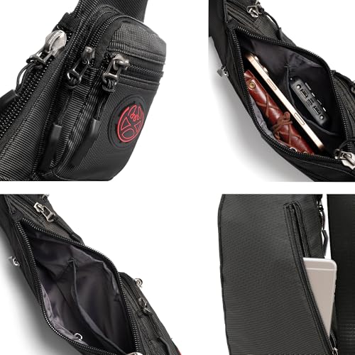 Image of NICGID Sling Bag Chest Shoulder Backpack Crossbody Daypack for Men Women