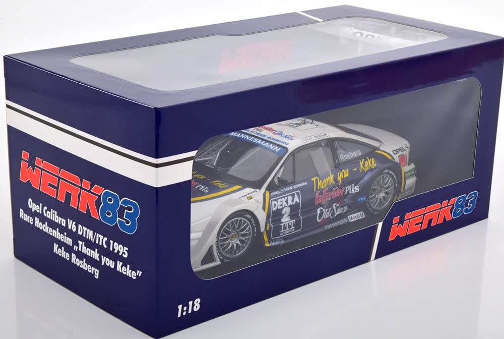 Amazon | Werk83 1/18 Opel Calibra V6#2 DTM/ITC Hockenheim 1995