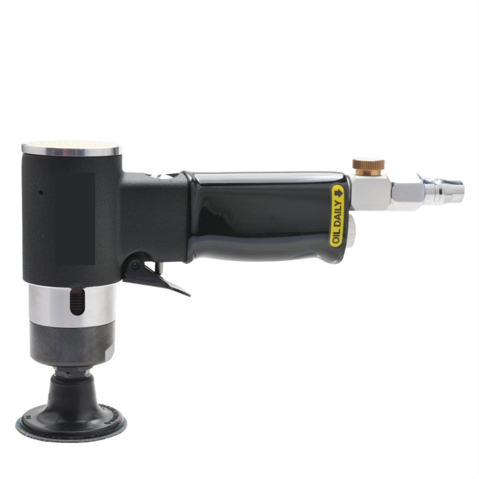 Amrttwy Black Air Tools, Concentric Pneumatic Polisher Sander Sanda Machine Spot Grinder(With 3 Inch Disc)