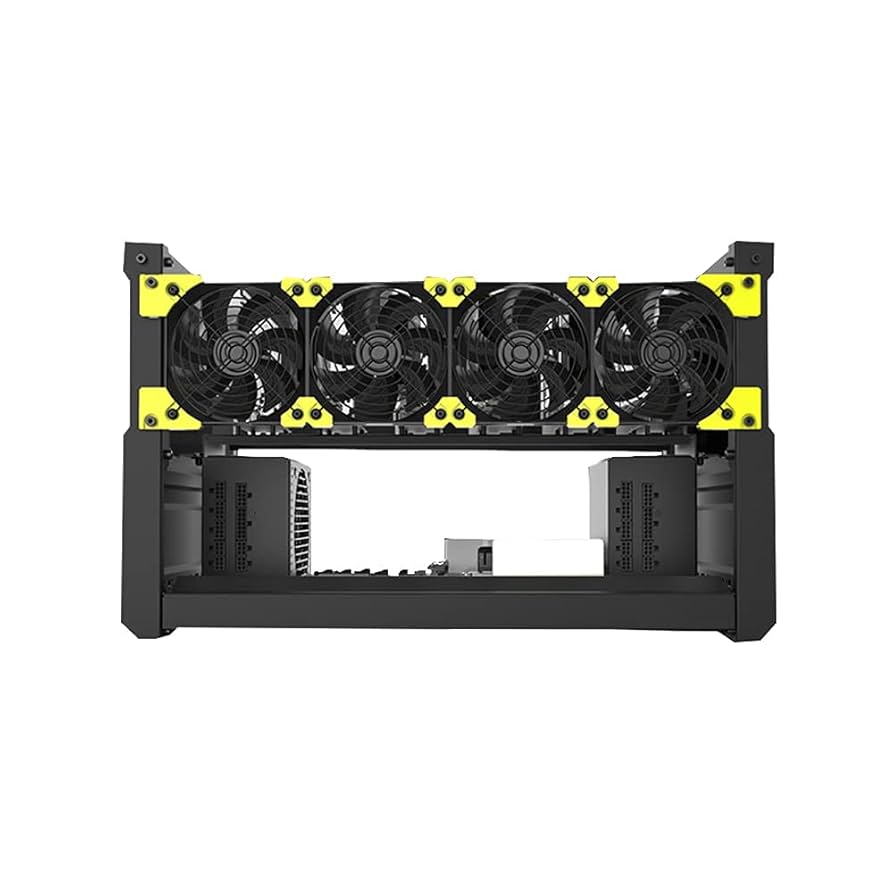 Amazon.co.jp: Mining Rig Frame 6 GPU VEDDHA マイニング