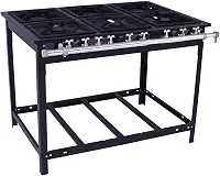 Fogao Gás Extra 6 Bocas 3 Duplas Espera para Forno E6D3E - Venâncio