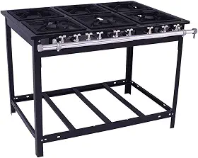 Fogao Gás Extra 6 Bocas 3 Duplas Espera para Forno E6D3E - Venâncio