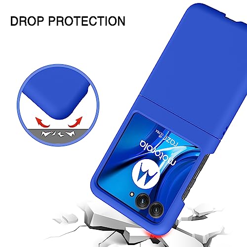 Bentoben XDD-T756-01-FBA For Motorola Razr Plus 2023 Case, Motorola Razr Plus Case, Motorola Moto Razr+ 2023 Flip Phone Case thumb #5
