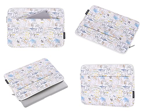 Funda para laptop antigolpes multicolor con doble bolsillo protector 5