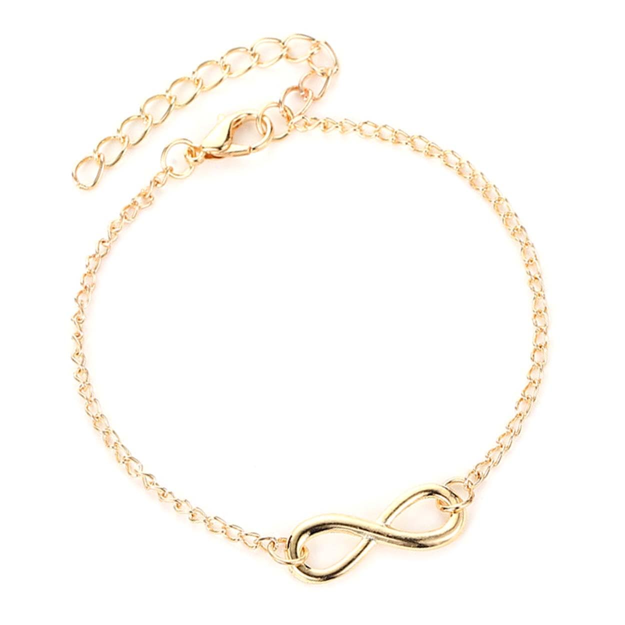 SORELLAZ Womens Golden Infinity Bracelet: SR/FAJEWLK21-L140 (B09SGRJ8L5) Amazon Price History, Amazon Price Tracker