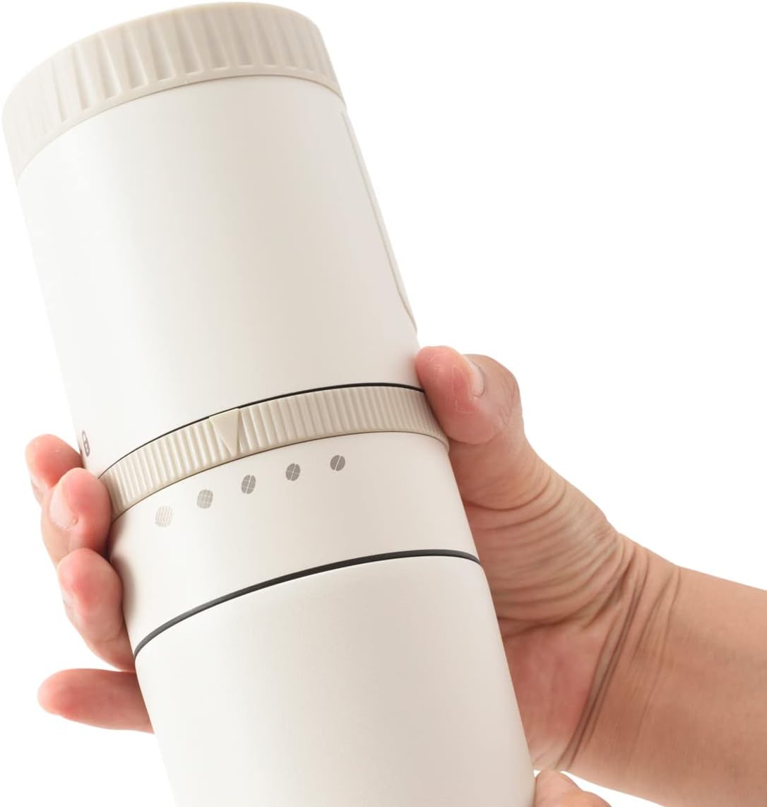 BRUNO Electric Coffee Maker with Mill (Beige) BOE080-BE【Japan Domestic Genuine Products】【Ships from Japan】