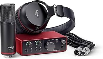 Amazon.com: Focusrite Scarlett Solo Studio 4th Gen USB Audio