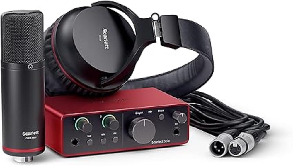 DTM・DAW Focusrite Scarlett Solo Studio gen4 Scarlett Solo 4th Generation | Focusrite