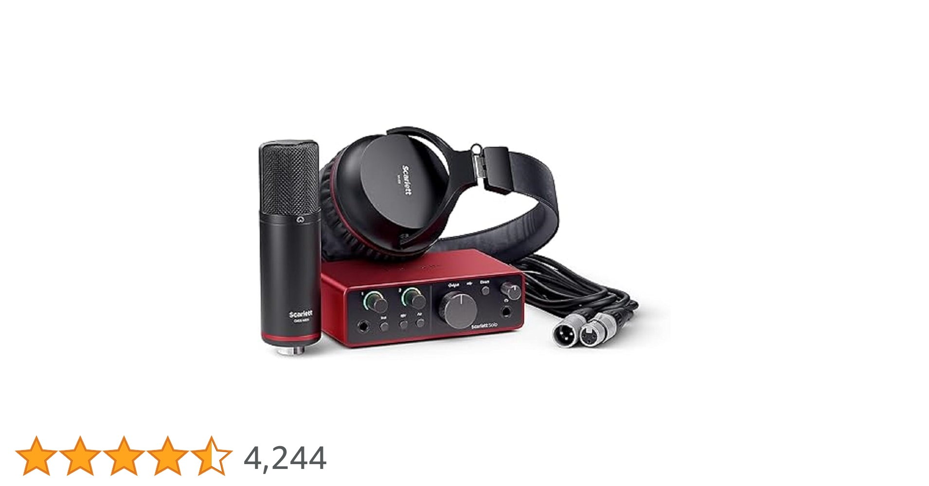 Focusrite Scarlett Solo Studio マイクケース付き Focusrite Scarlett