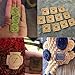 Custom Leather Tags for Handmade Items, Personalized Leather Labels for Knitting Crochet Sewing, Faux Leather Labels for Sewing with Logo, Square 1.18x1.18 Inches(25x25mm)