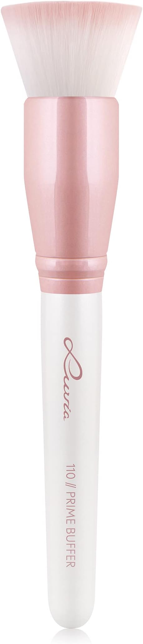 Luvia CosmeticsMake-Up Brush, Prime Buffer, Foundation Makeup Brush for Easy and Even Blending, Vegan Brush