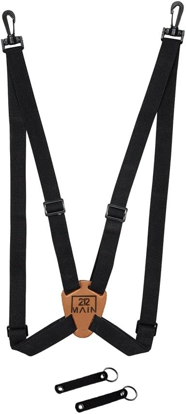 212 Main Binocular, Rangefinder and Camera Harness Strap | Great for Hiking, Hunting, Bird Watching, Concerts, and Sports Games | Easy to Slip On, Comfortable, Adjustable, Fits