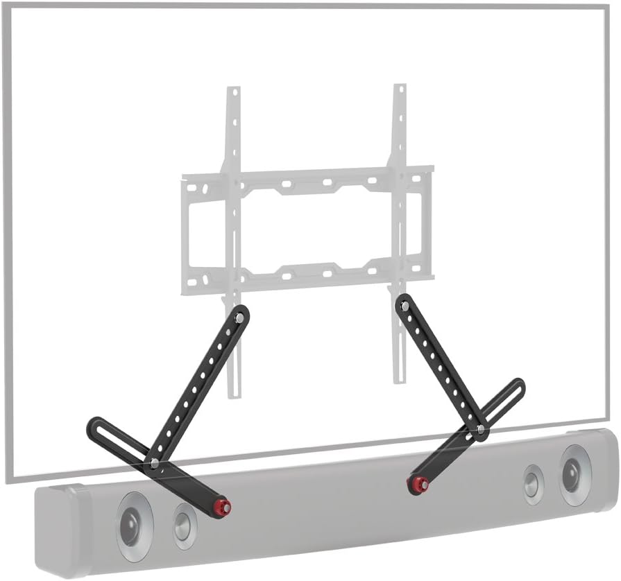Medla Universal Soundbar Bracket Under Or Above TV, Soundbar Mount Fits - View #4