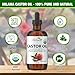 Premium Organic Castor Oil (2 fl. oz.) - Pure Cold-Pressed Beauty & Skincare Serum - Eyelash & Eyebrow Hair Growth Enhancer