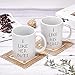 I Like His Beard, I Like Her Butt Couples Funny Coffee Mug Set Wedding Gifts Couples Gifts Engagement Gifts for His and Hers Best Gifts For Husband and Wife Coffee Cups 11oz (Beard, 11 oz)