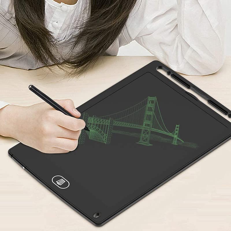 Chatelain Digital LCD Writing Tablet for Kids Writing pad for Study, Drawing Tablet, Slate Board, 8.5 inch (Multi-Color)