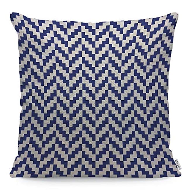 WONDERTIFY Throw Pillow Case Cover Red Hibiscus Flower on A White Background Tropical - Soft Linen Pillow Case for Decorative Bedroom/Livingroom/Sofa/Farm House - Cushion Covers 18x18 Inch 45x45 cm