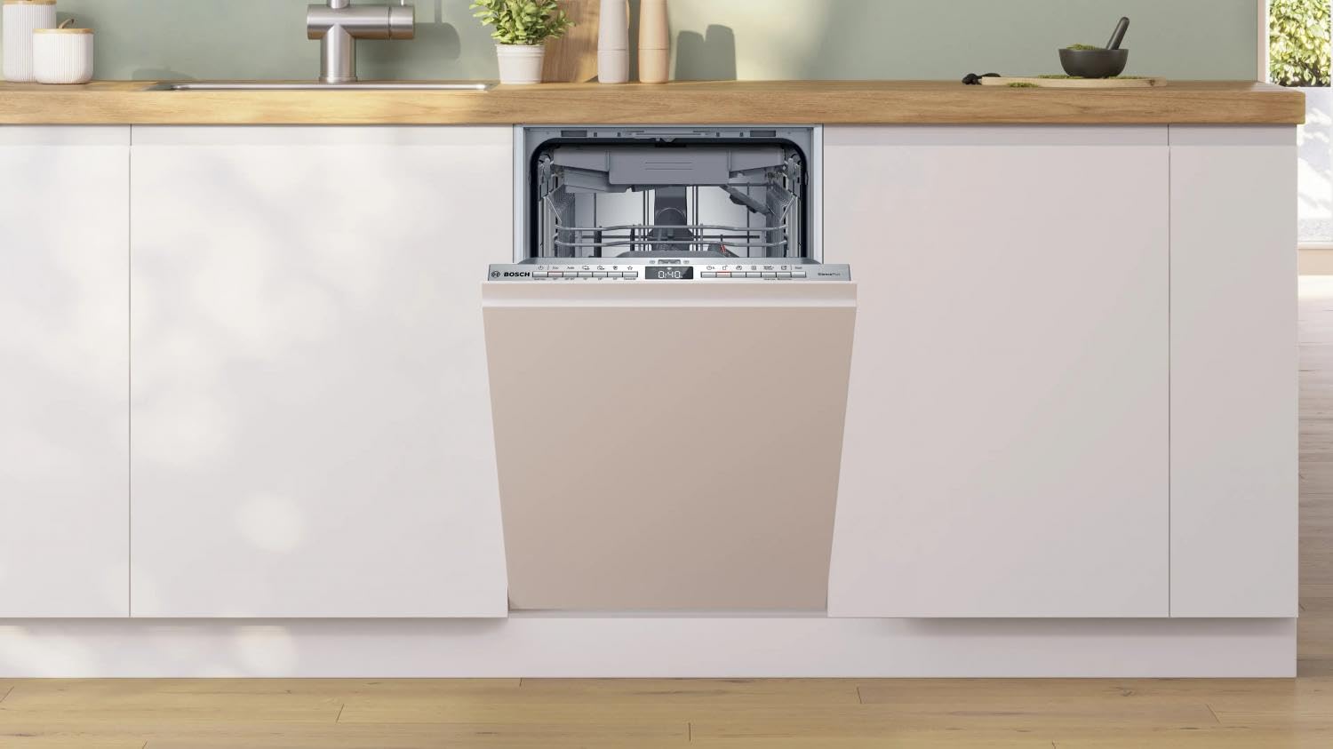 SPT4EMX17E - Lavastoviglie da Incasso 45 cm Slim 10 Coperti Incassata a Scomparsa Totale Wifi Classe Energetica B