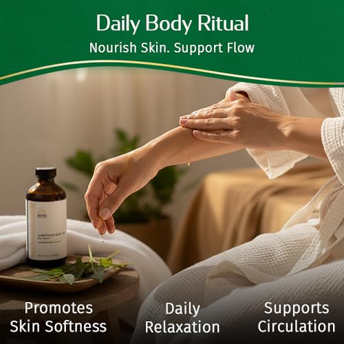 Kerala Ayurveda Dhanwantharam Thailam Ayurvedic Massage Oil (6.76 Fl Oz) | Herbal Body Oil for Daily Self-Massage | Supports Joint & Muscle Comfort | Moisturizing Adaptogen Oil for Body & Skin Care - Image 4