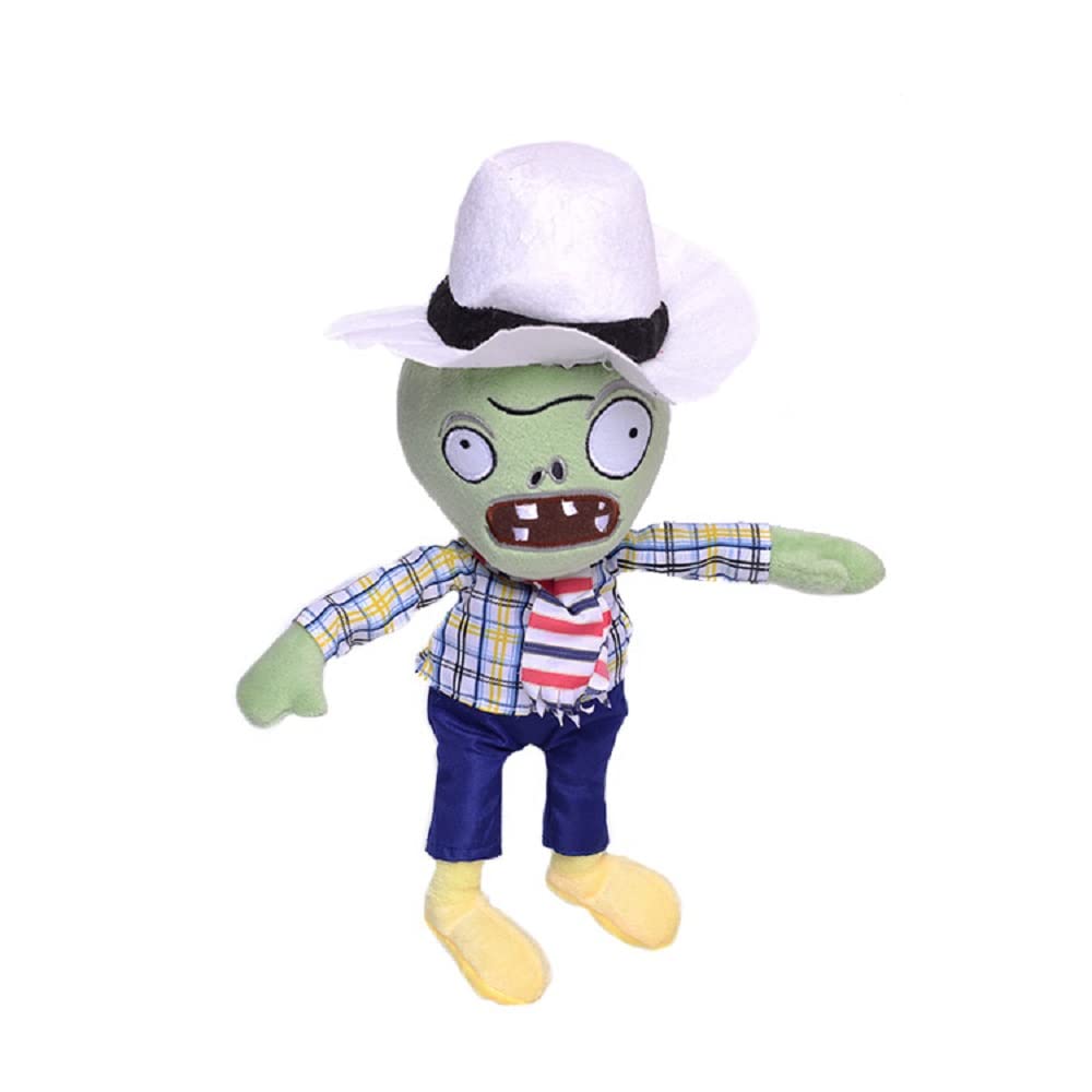 Pethuel Plants Vs Zombies Plush Toys, Game Zombies Against Plants Stuffed Dolls, Soft Toy for Cuddly Toys, Children, Great Gift, 30 cm (Zombies_AP)