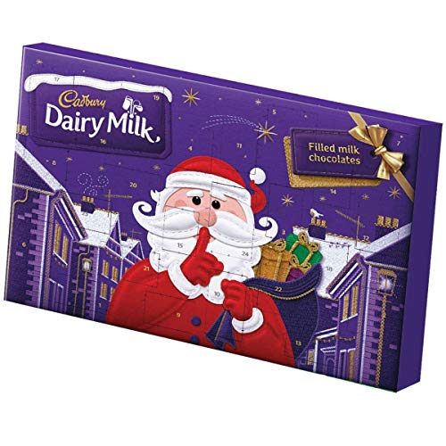 Cadbury Secret Santa Dairy Milk Chocolate Advent Calendar 200g
