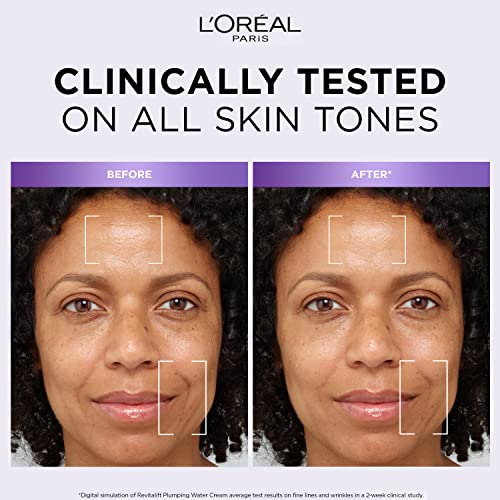L'Oreal Revitalift Derm Intensives Micro-Hyaluronic Acid + Ceramides Line-Plumping Water Cream - Image 4