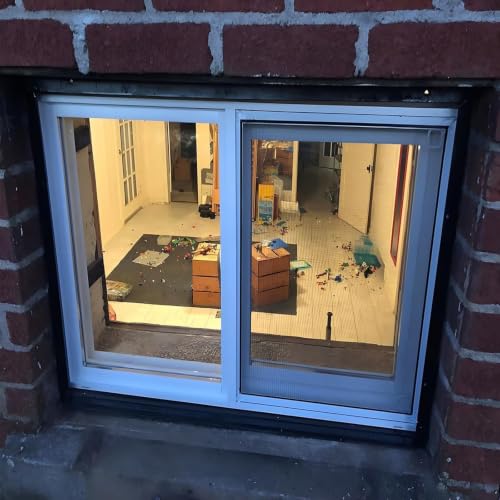 Ventanas corredizas de aluminio blanco de 64x58cm con mosquitera para renovar el hogar 3